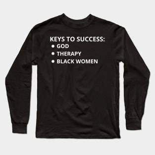 keys to success Long Sleeve T-Shirt